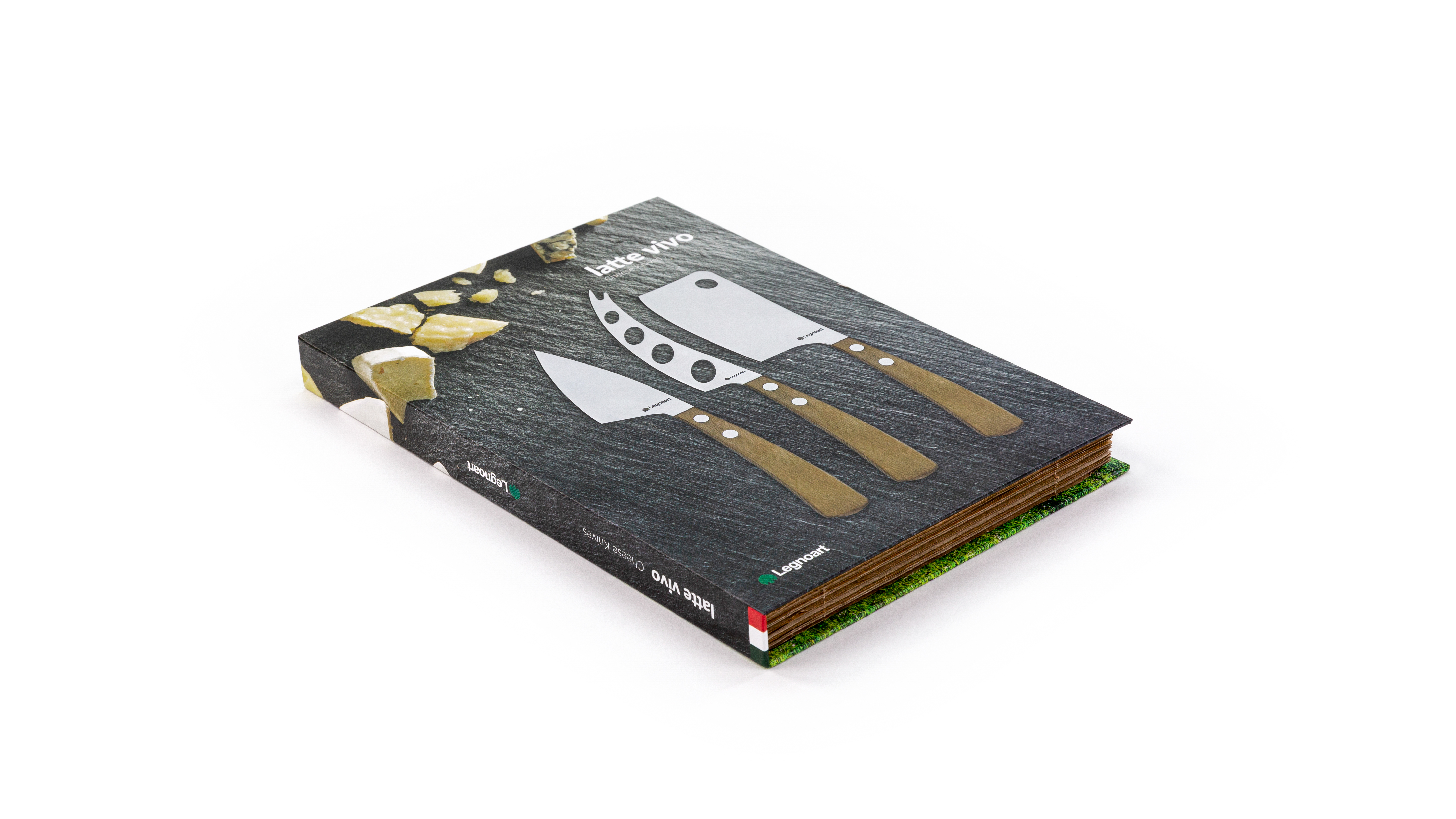 Legnoart LATTEVIVO CK10B Ostesæt m. 3 dele Lyst træ 